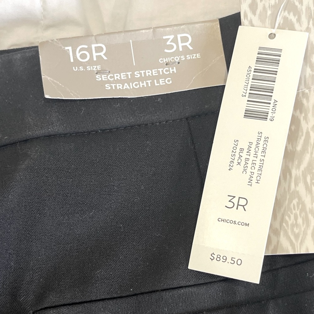Secret stretch straight leg pant